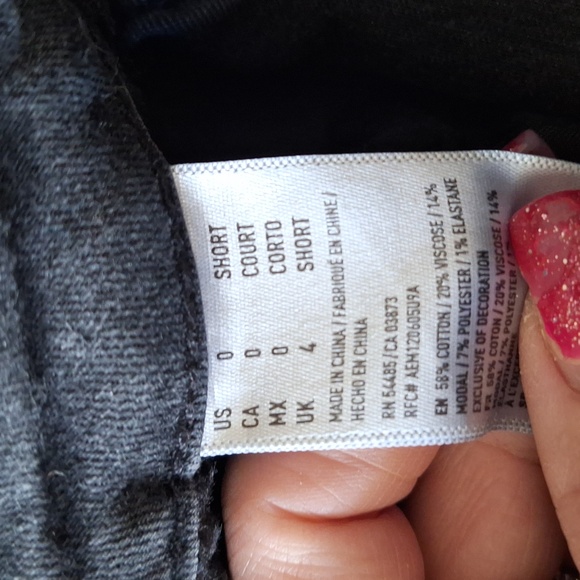 American Eagle Denim Jeans Jeggings Bundle. Size 0 Short - Picture 16 of 16